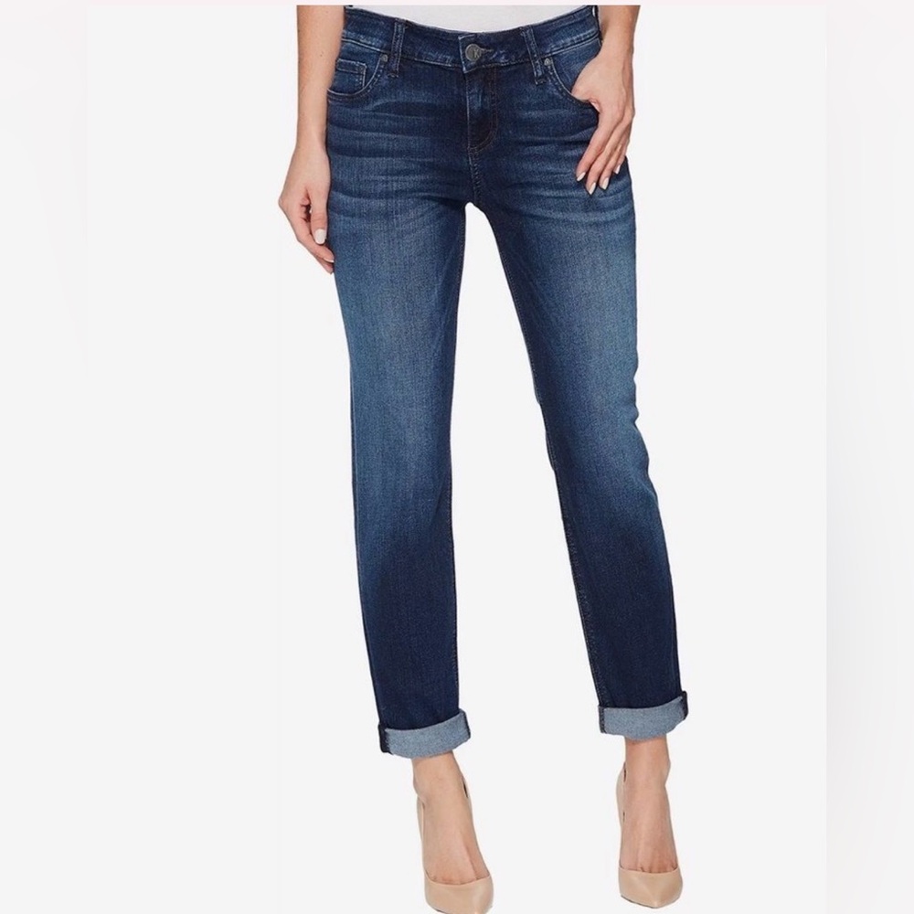 Kut Catherine slouchy boyfriend jeans size 10
